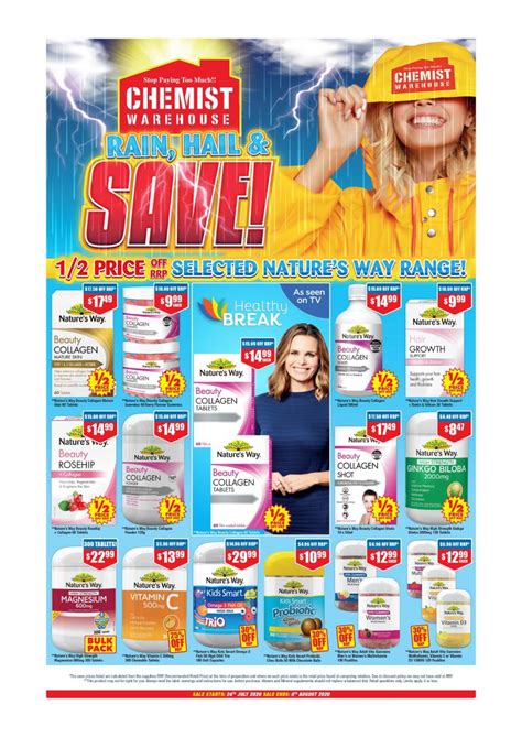 chemist warehouse catalogue.